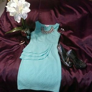 Sleeveless soft Mint Green dress